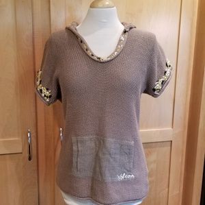 Volcom short sleeve Knit Hoodie